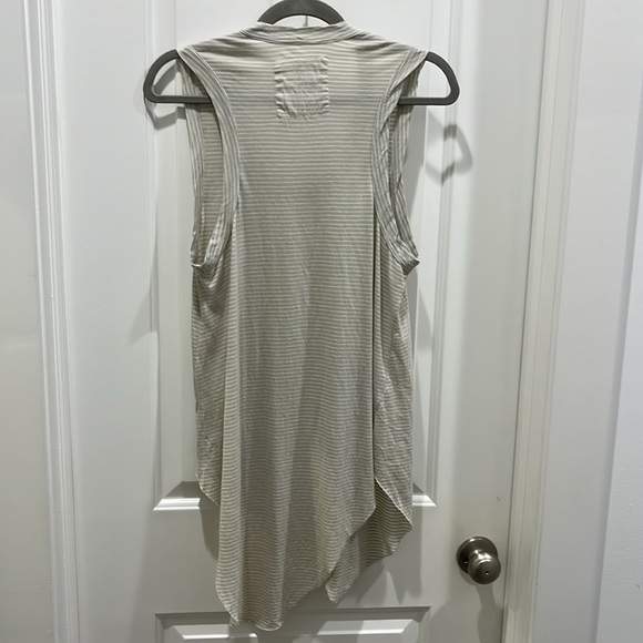 Frank & Eileen Tee Lab Base Layer Striped Scoped Neck Tank Top Sz XS - Picture 5 of 5